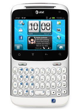 htc salsa model featuring a dedicated facebook button
