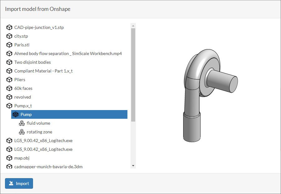 simscale connector app for onshape