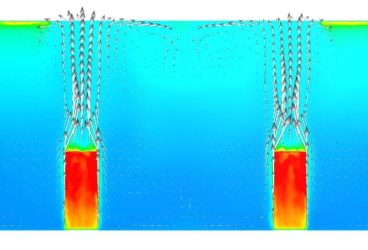 air distribution buoyancy driven flow temperature density gradients