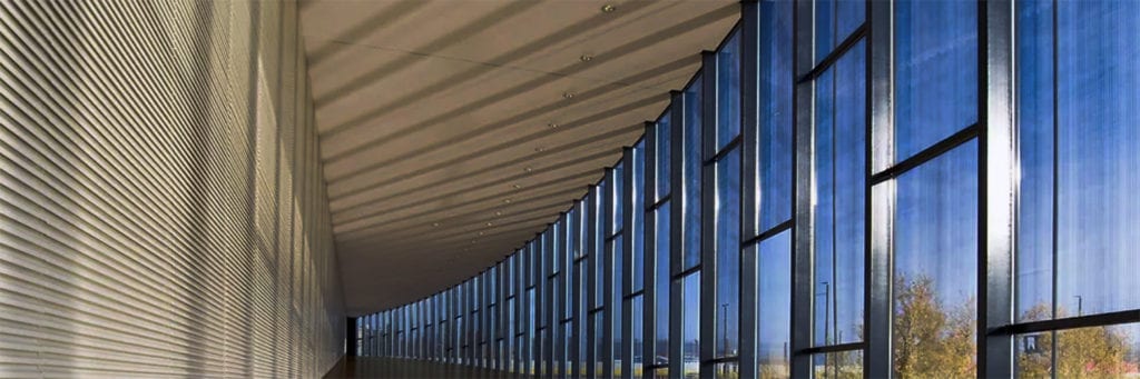 low energy building design using microlouvres from smartlouvres