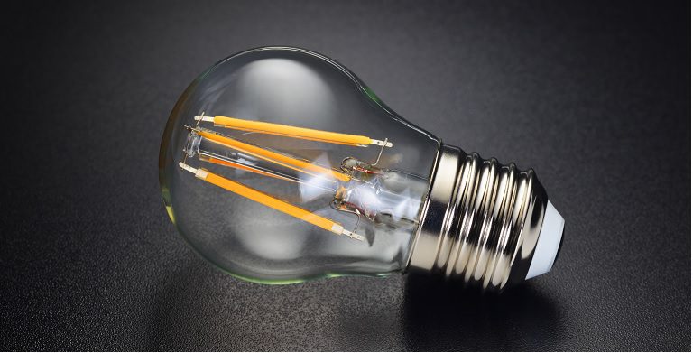 led performance lightbulb example