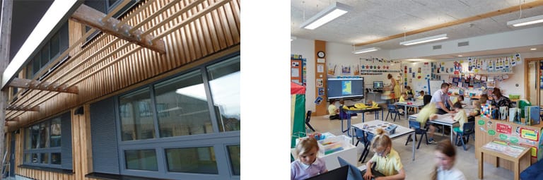 passivhaus classroom simulated in cad form using simscale cfd