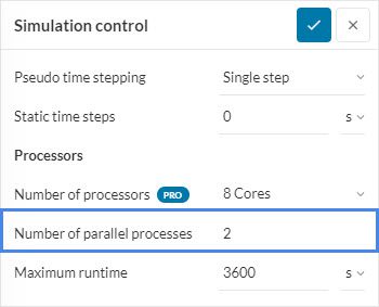 reduce the number of parallel processe