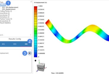 frequency tutorial simscale fea