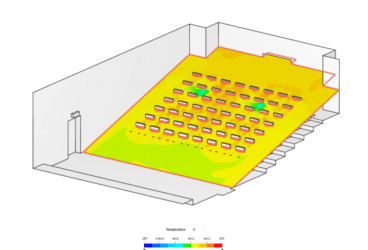 thermal comfort theater simulation simscale