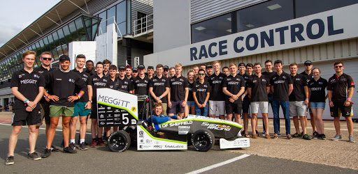 Sheffield Formula Racing team group shot