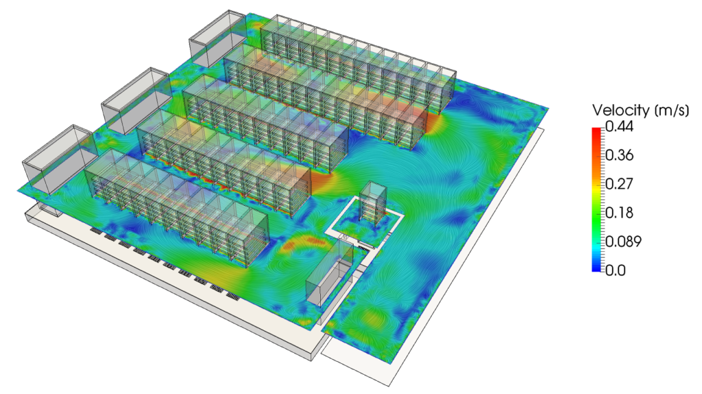 simscale cooling simulation project using cfd in the cloud 
