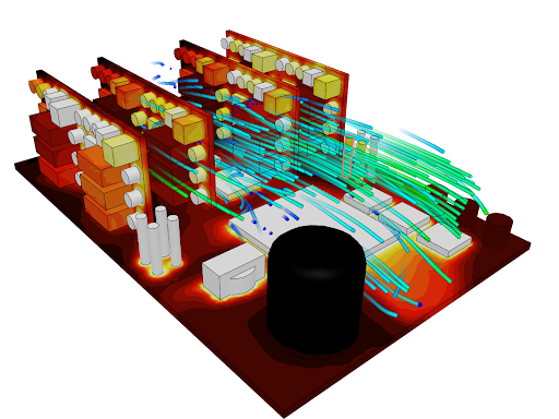 thermal analysis of an electronics enclosure