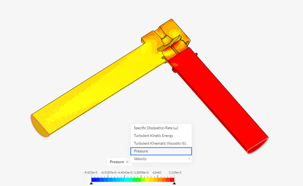 change field for part coloring simscale postprocessor
