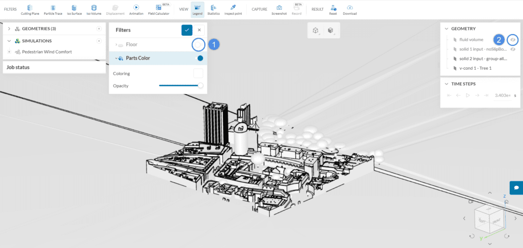 improving mesh visualization pwc