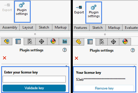 solidworks plugin simscale Api key setting