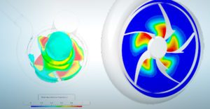 cavitation effects in pumps analyzed with simscale