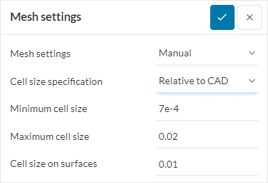 subsonic manual mesh settings