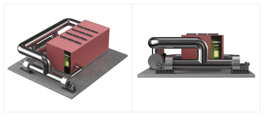 steel core thermal power generation unit