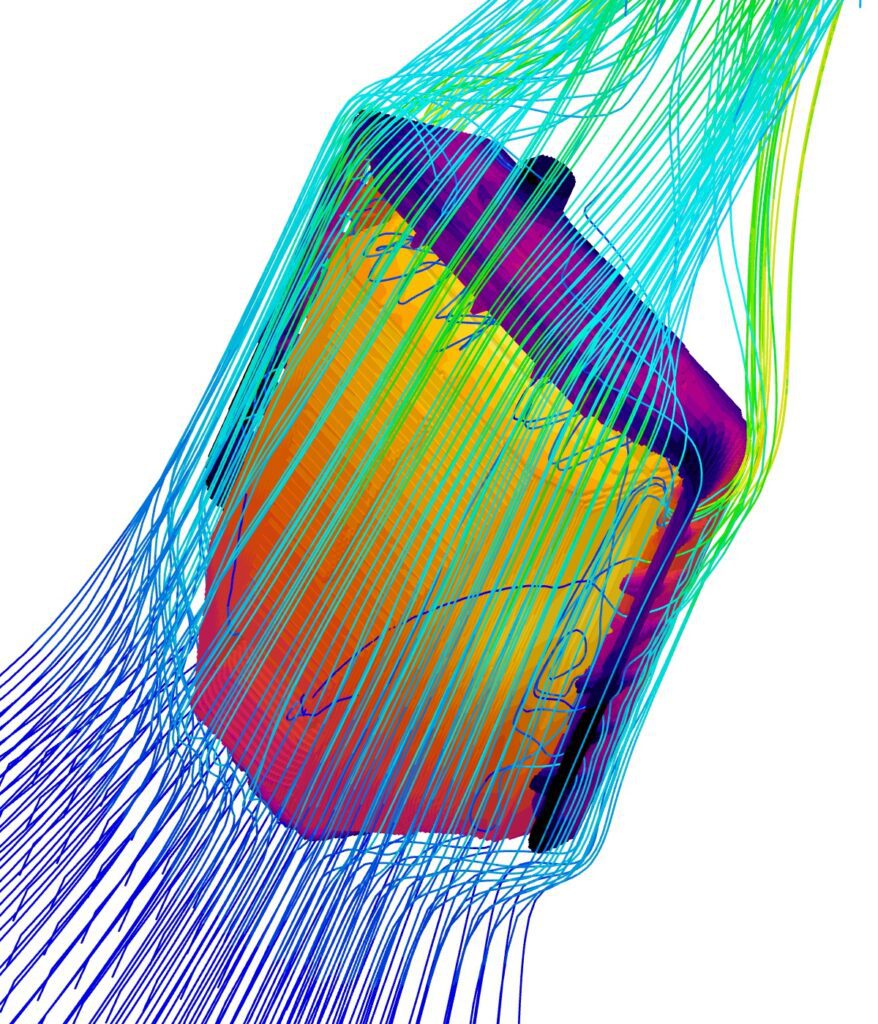 easee charging robot conjugate heat transfer cfd results top