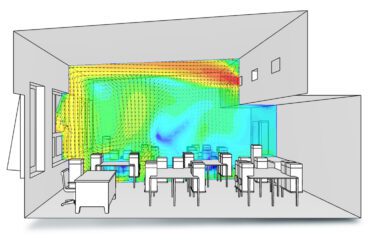indoor environment simulation in the cloud