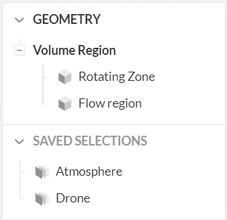 saved selections for drone simulation with mrf rotating zone